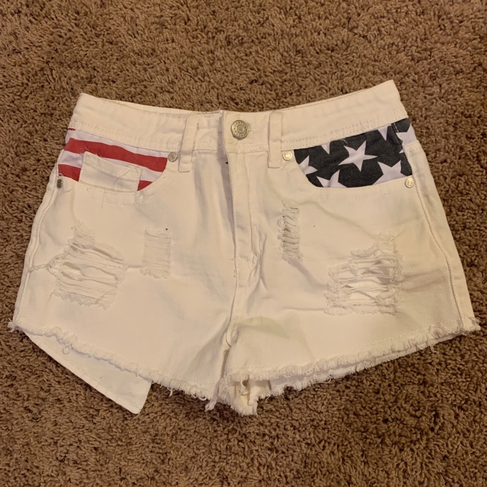 American Flag Shorts